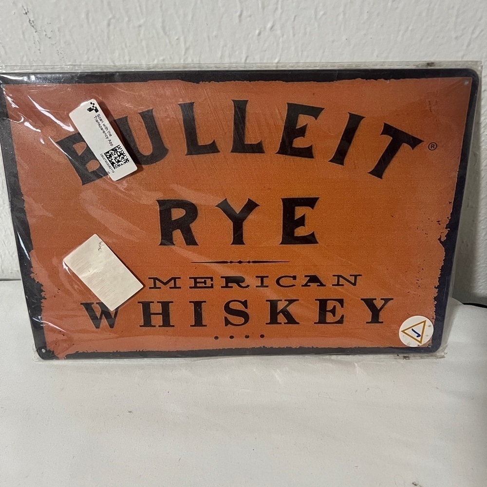 ULLEIT Whiskey Wall Decoration 8x12 Inch Tin Sign Retro Decoration Sign Home Bar